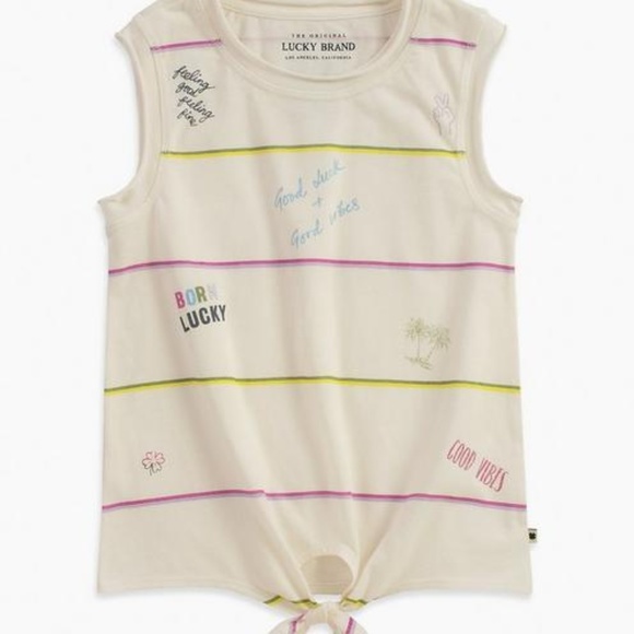 Lucky Brand Girls T-Shirt Bundle- 6X - Picture 2 of 8